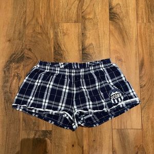 custom uconn flannel shorts